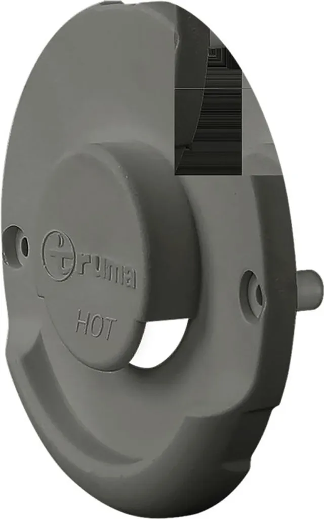 Pièce extérieure ZR80 anthracite pour évacuation cheminée de van