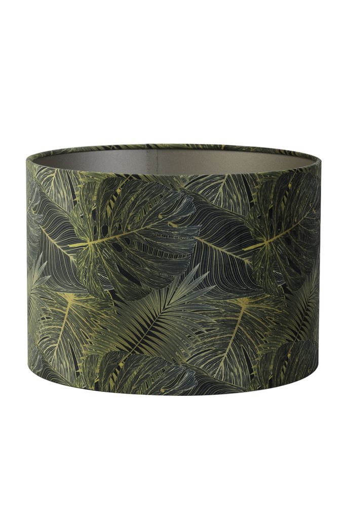 Light & Living - Lampenschirm Zylinder Amazone - Grün - Produktbild 