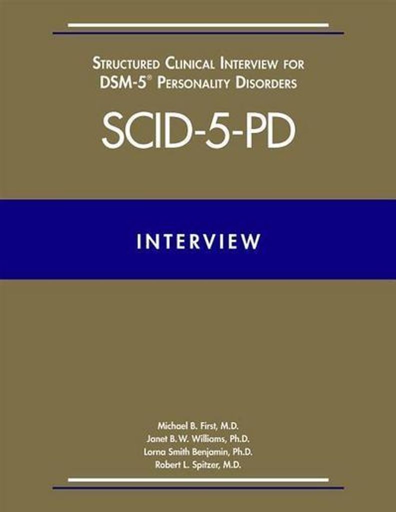 Structured Clinical Interview for DSM-5 Personality Disorders (SCID-5-PD)