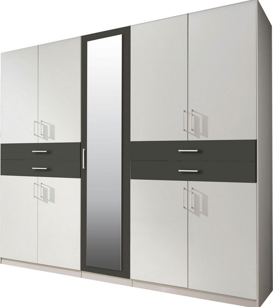 Armoire Taiga Armoire à portes battantes avec miroir Image du produit 
