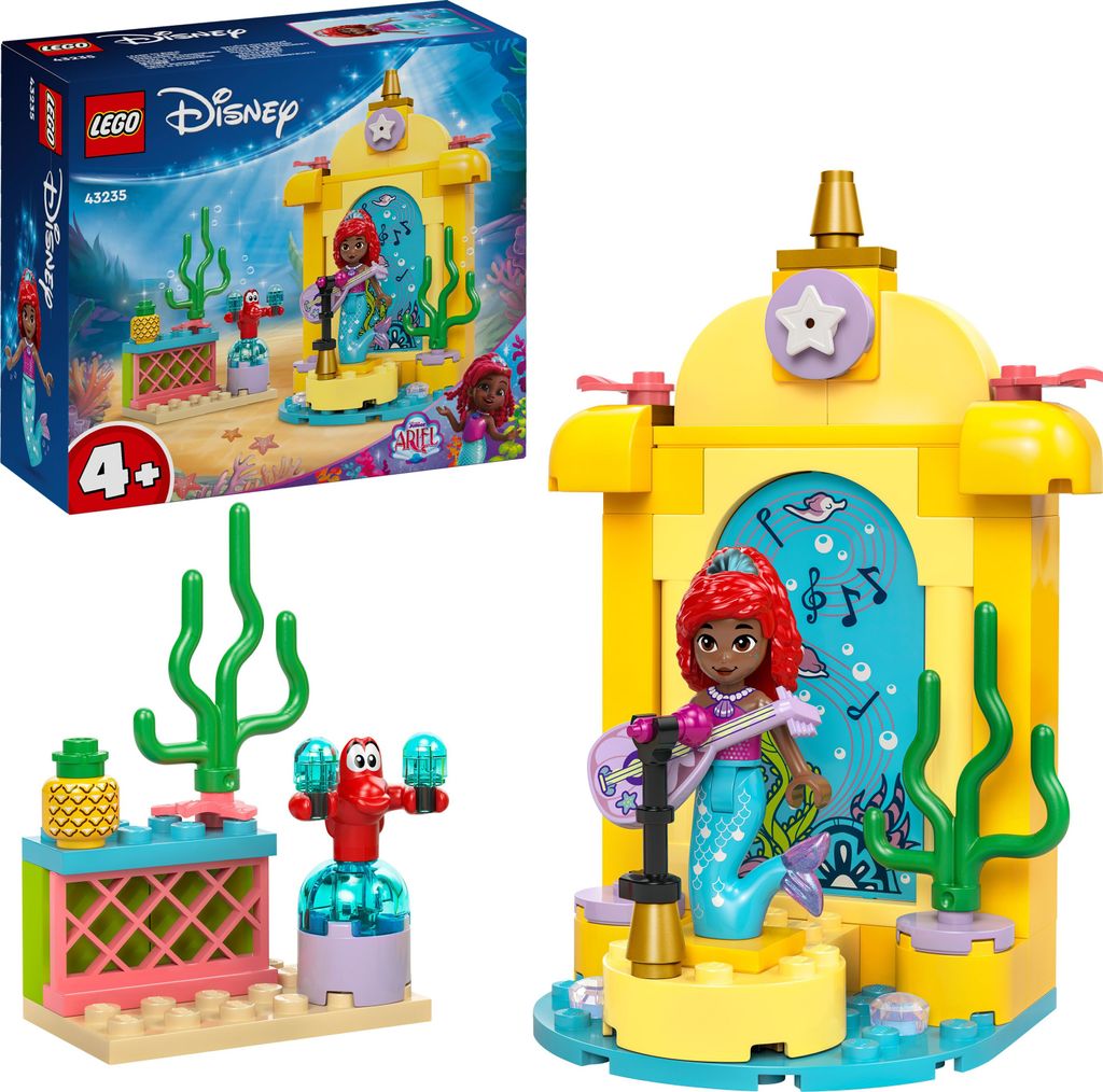 LEGO® Disney Princess 43235 Scena muzyczna Arielki Zdjęcie produktu 