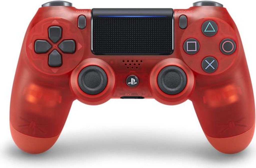 PS4 Dualshock Joypad Wireless Controller-rot trans Produktbild 