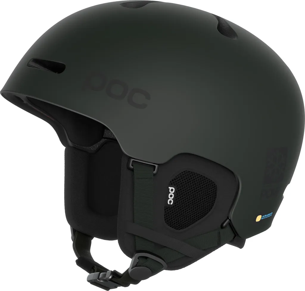 Casque POC Fornix MIPS Bismuth Green avec renforts aramide et XS/S POW