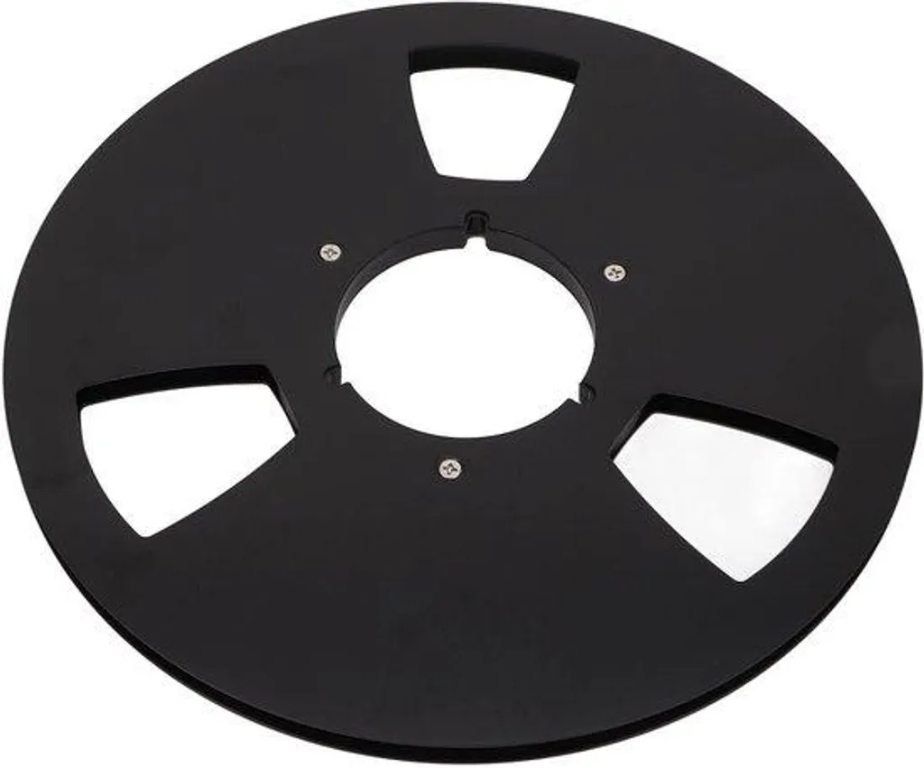 Cassette 1/4 pouce en aluminium noir avec mécanisme de précision anti-vibration