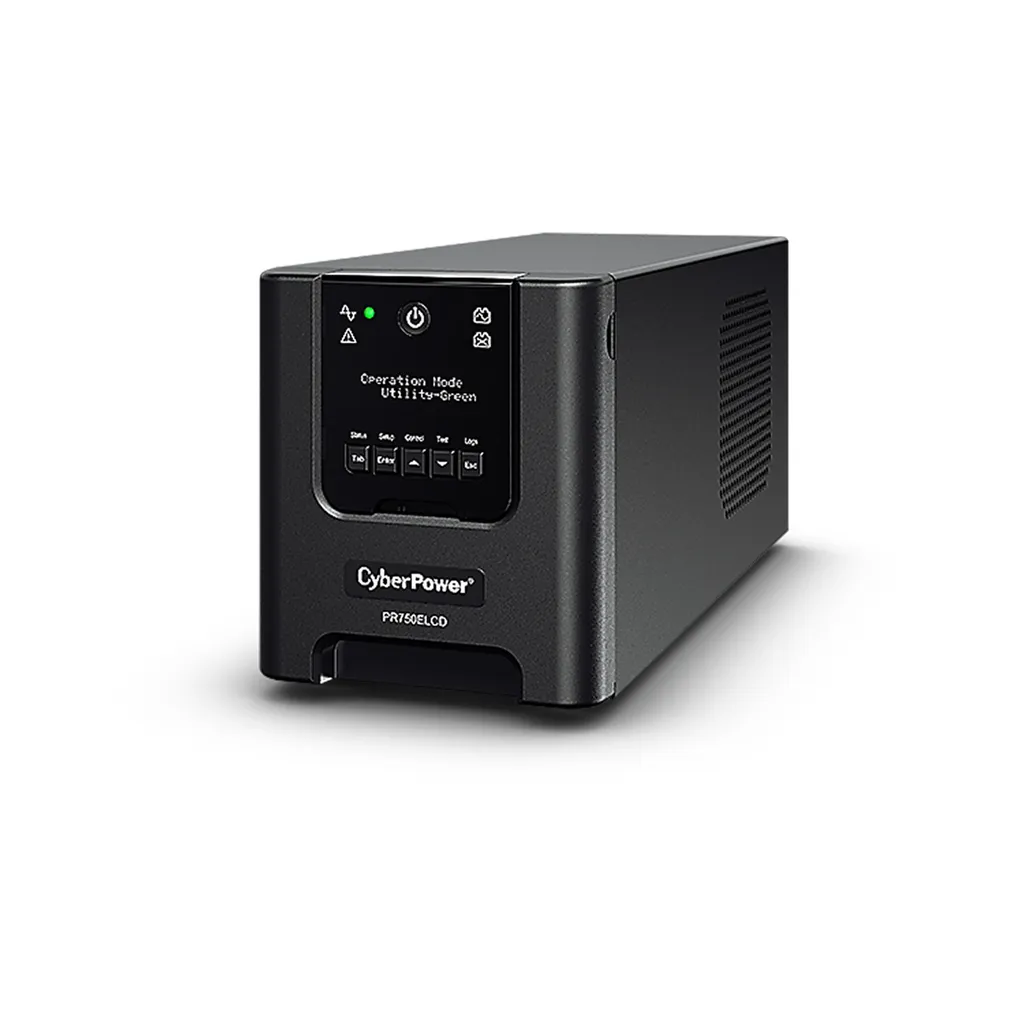 Onduleur Professionnel Line-Interactive 675W CyberPower PR750ELCDGR