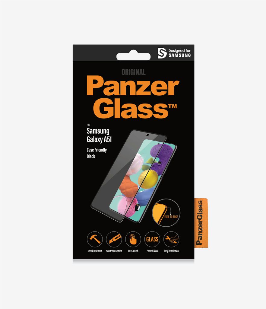 PanzerGlass™ Samsung Galaxy A51 Clear Glass Produktbild 2