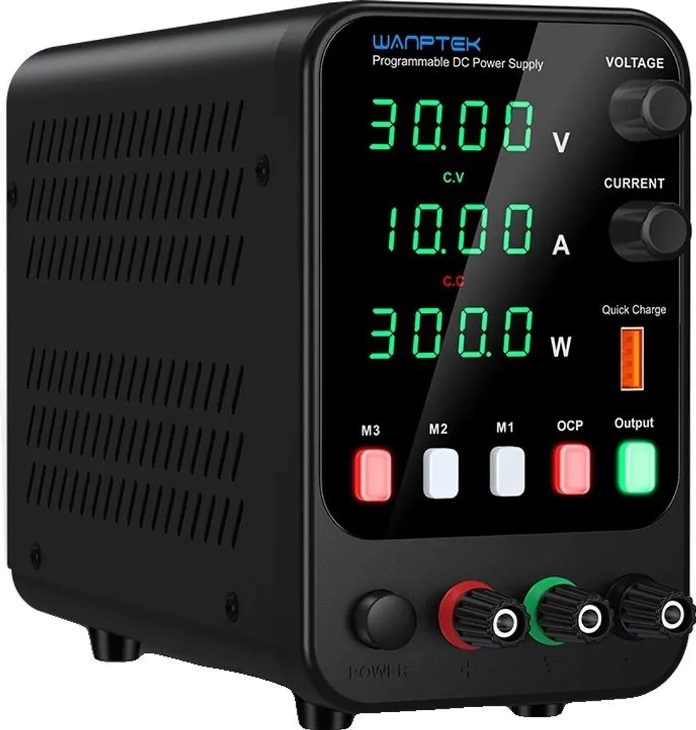Alimentation de laboratoire 30V 10A continue avec port USB pratique