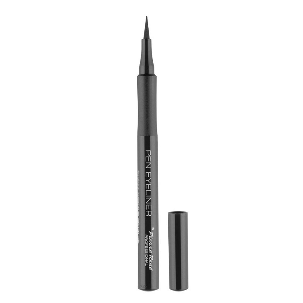 Pierre Rene Professional Hi-Tech Black Long-Lasting Pen Eyeliner Paraben-Free