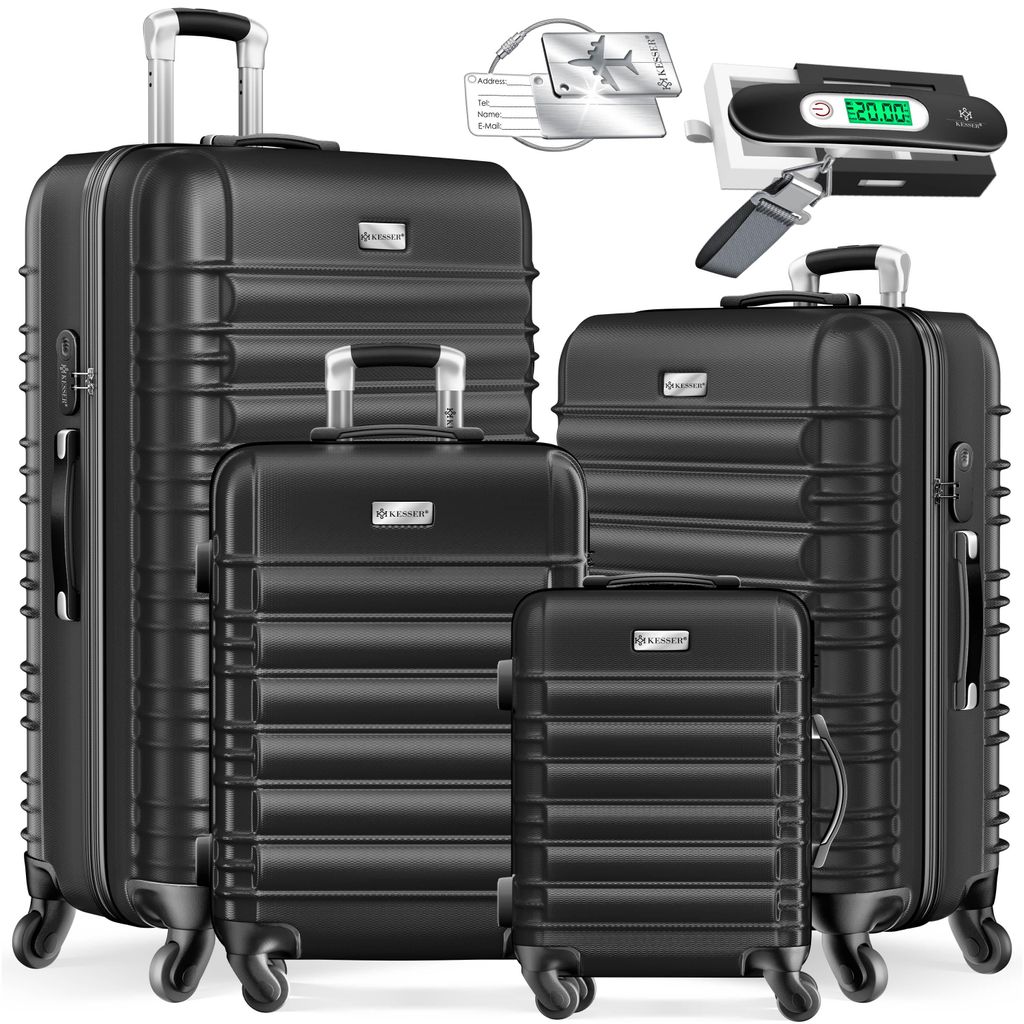 KESSER® 4tlg. Hartschalenkofferset Hartschalenkoffer Produktbild 