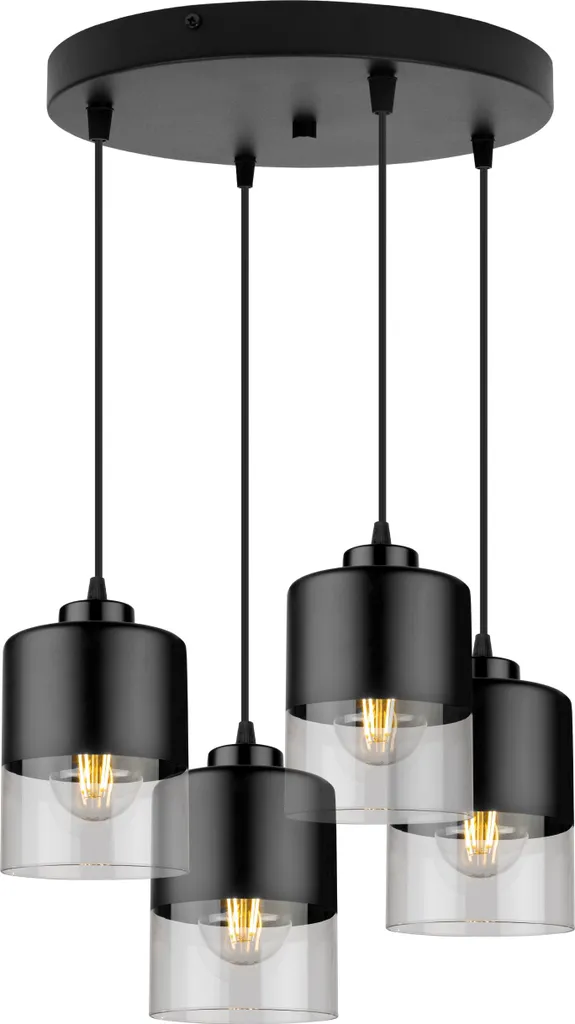 Suspension Pendelaire Moderne en Verre Soufflé pour Salon et Cuisine