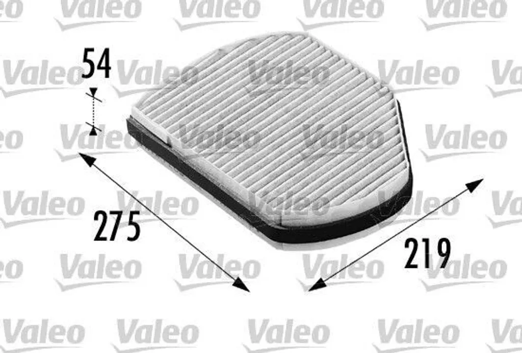 Filtre d'habitacle VALEO 698697 pour Classe C W202 et CLK C208