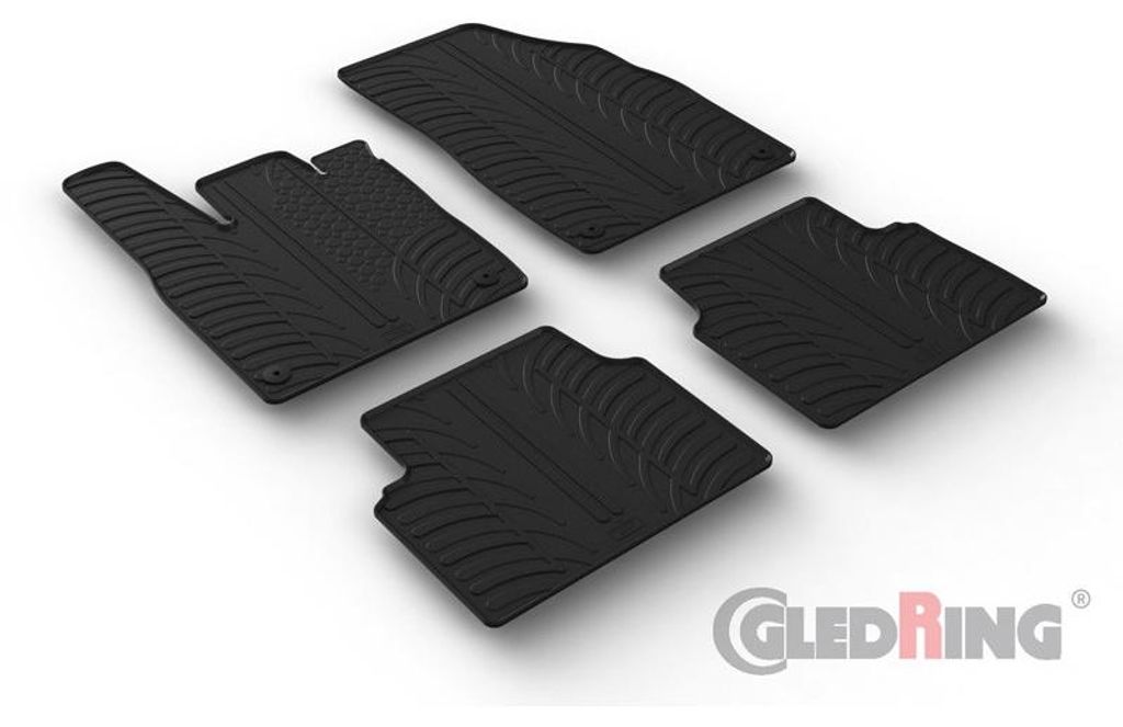 Gumové autokoberce Gledring Škoda Elroq 2024- Obrázok produktu 
