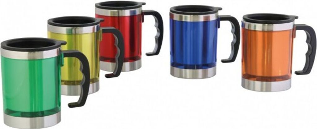 Axentia Iso-Kaffeebecher farbig transp./ D8,H1 Vorgänger Produktbild 