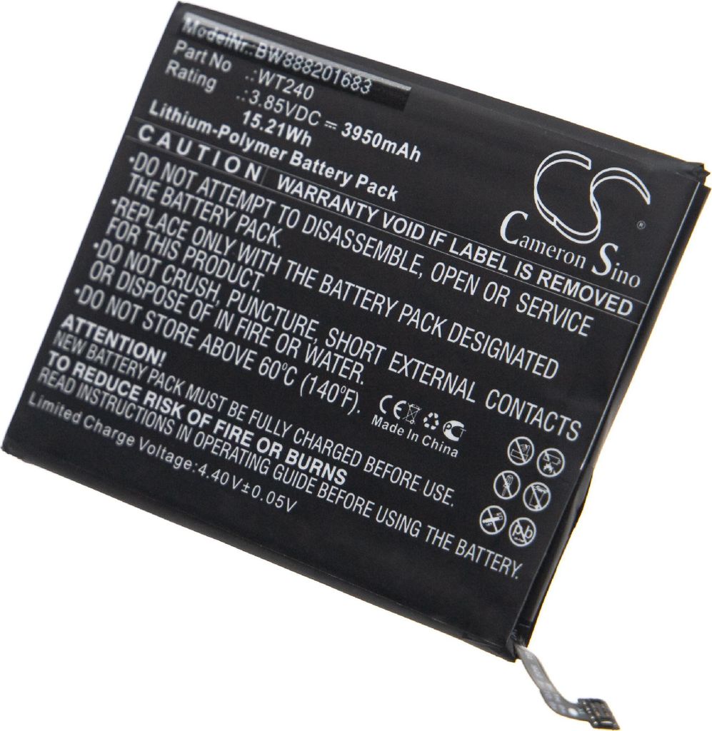 vhbw Akku kompatibel mit Nokia TA-1159, TA-1161, TA-1164, 3,2, TA-1156, TA-1154 Handy Smartphone Telefon (3950 mAh, 3,85 V, Li-Polymer)