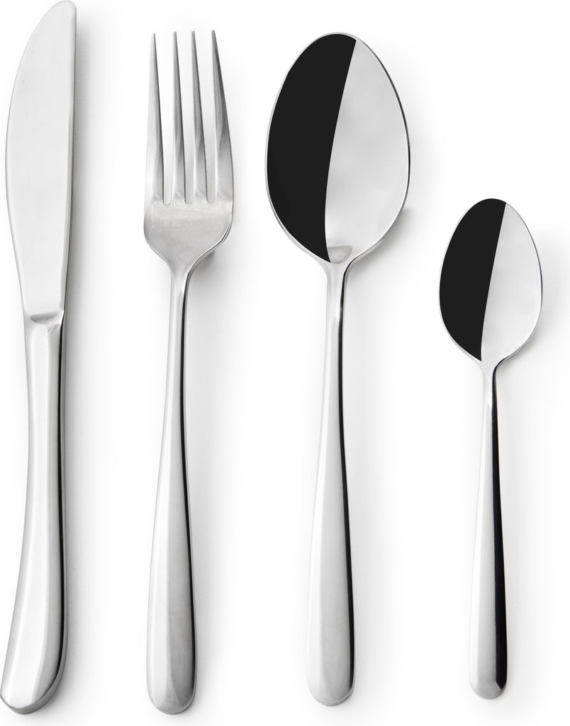 Set di posate Excelsa 24 pezzi Prestige acciaio argento Immagine del prodotto 