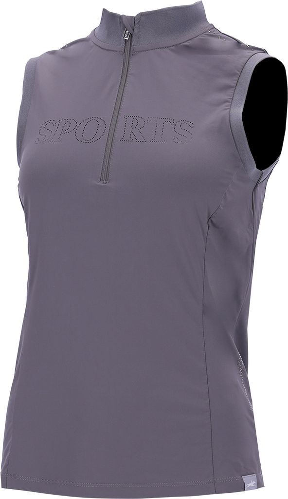 Schockemöhle Sports Trainingsshirt Damen SPPenny Style FS 2024 Shirt Slate Grey L