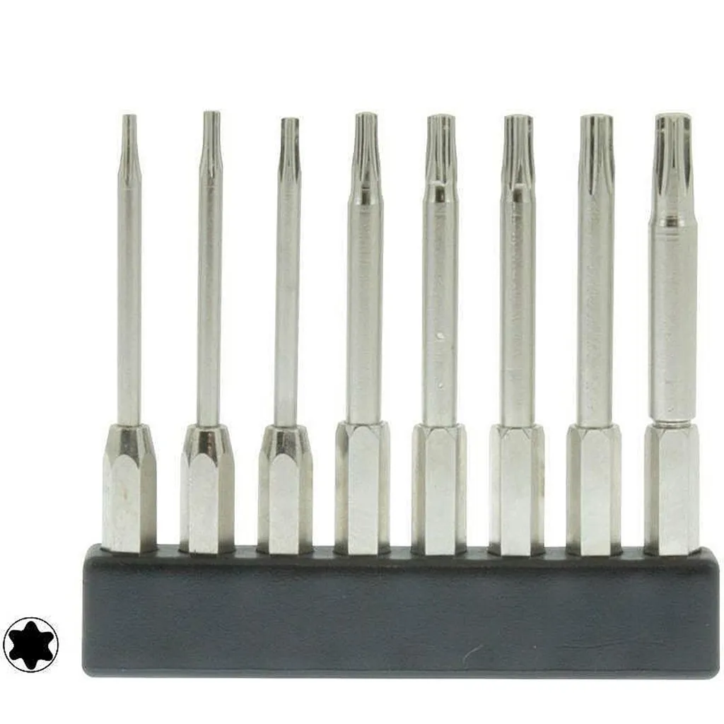 Assortiment d'embouts profil T long pour accéder aux vis difficiles - 2