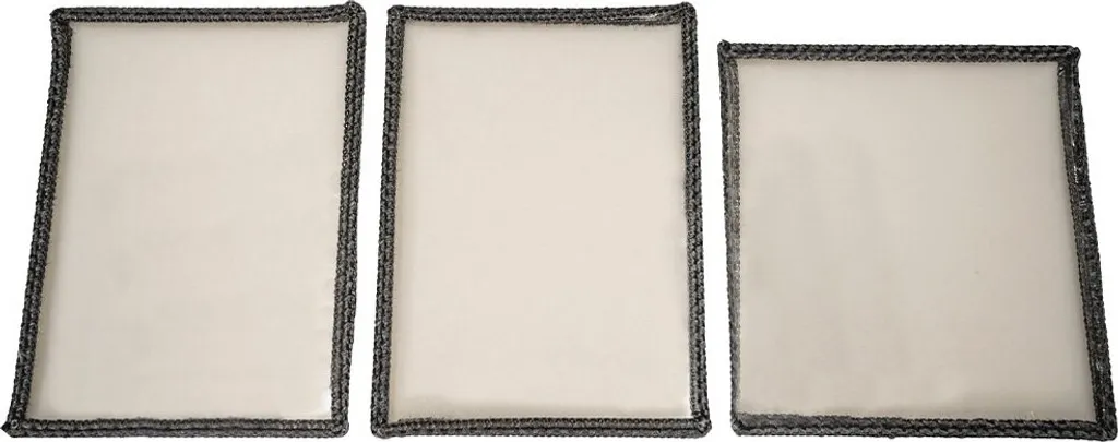 Verre de Fourneau Doré Nordisk Torden Ultra Résistant - Pack de 3 Vitres