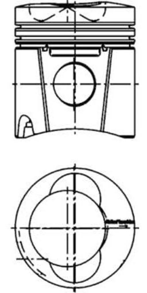Piston de moteur pour Toyota Avensis - Pièce de rechange OE 04234526