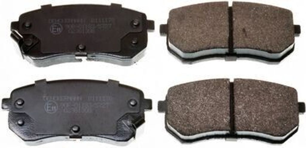 DENCKERMANN Bremsbeläge Satz Hinten Bremsklötze für HYUNDAI i10 (PA) B111178