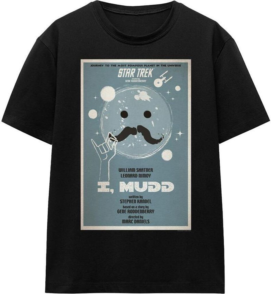 Star Trek - "The Original Series Episode 37" T-Shirt für Herren/Damen Uni TV16705 (XL) (Schwarz)
