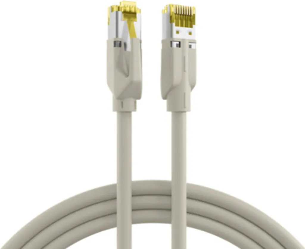 Cavo Network EFB Cat 6A 2m | Dätwyler 7702 S/FTP Grigio Professionale