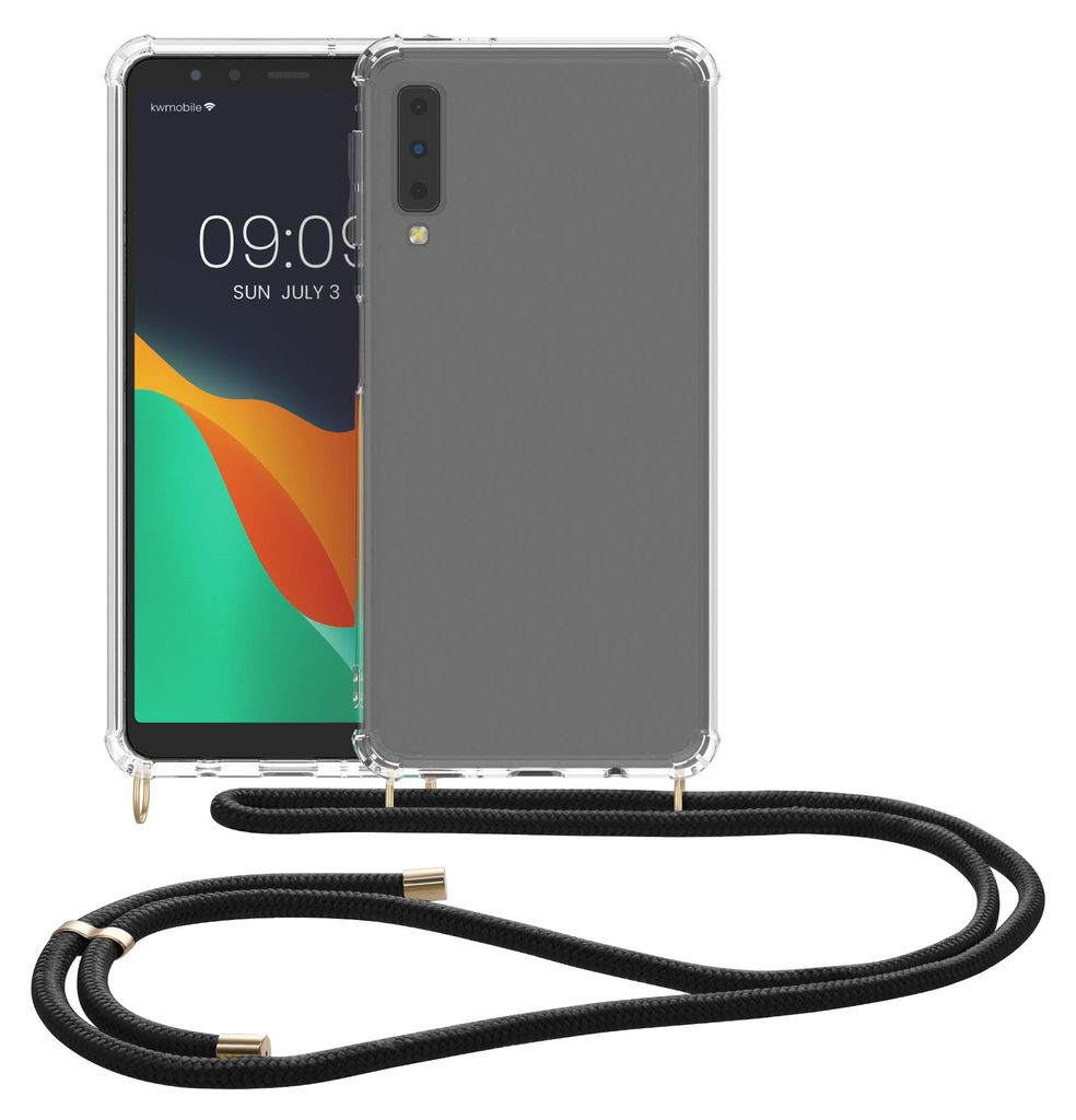 Etui kwmobile z sznurkiem do telefonu Samsung Galaxy A7 Zdjęcie produktu 
