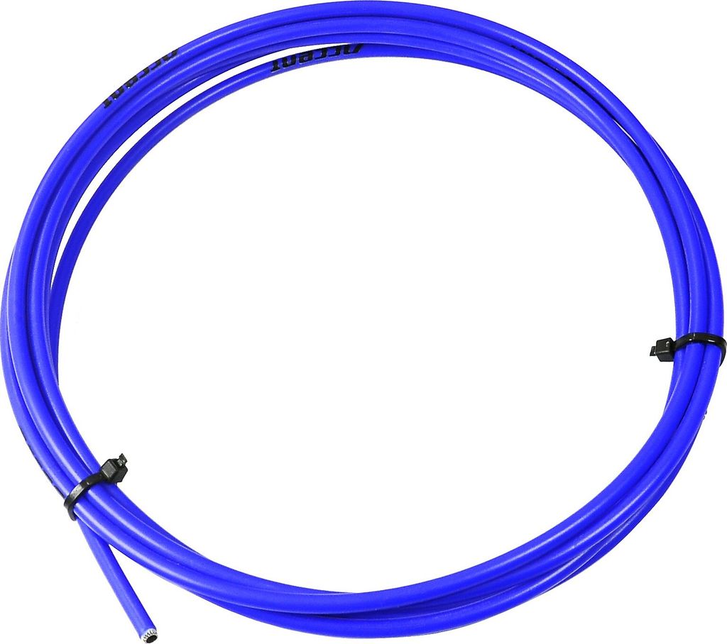 ACCENT Bremsseilhülle 5mm blau fluo