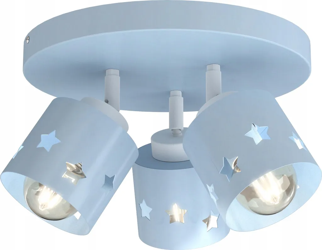 Plafonnier LED E27 pour Garçons - Luminaire Chambre Enfant Modèle Astro