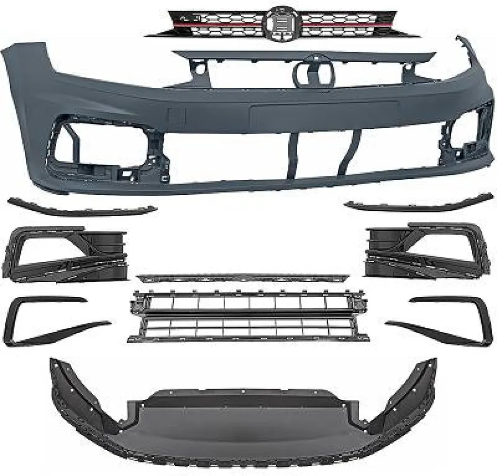 Pare-chocs pour VW Polo 6R1 6C1 et AW1 BZ1 - Finition Haute Qualité