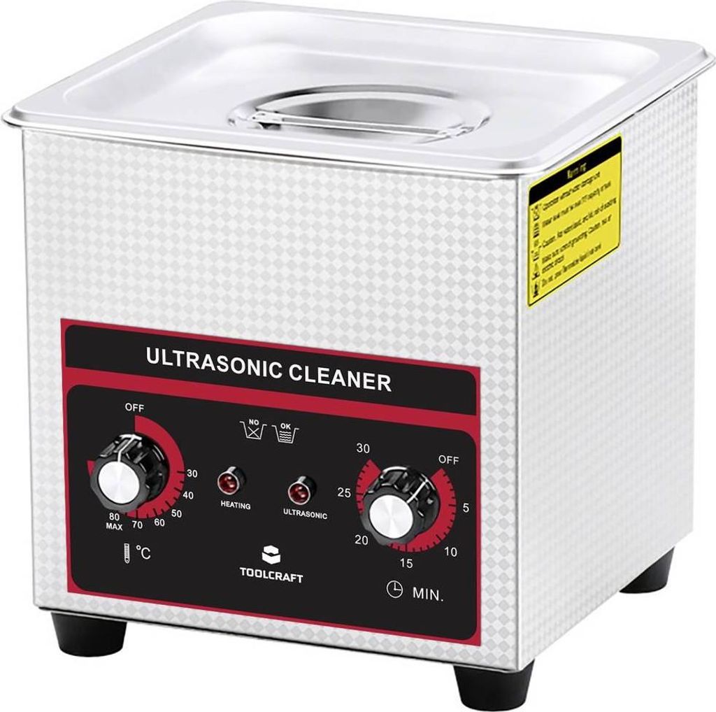 Toolcraft Usc 130 Ultraschallreiniger Schmuck Bürobedarf Produktbild 