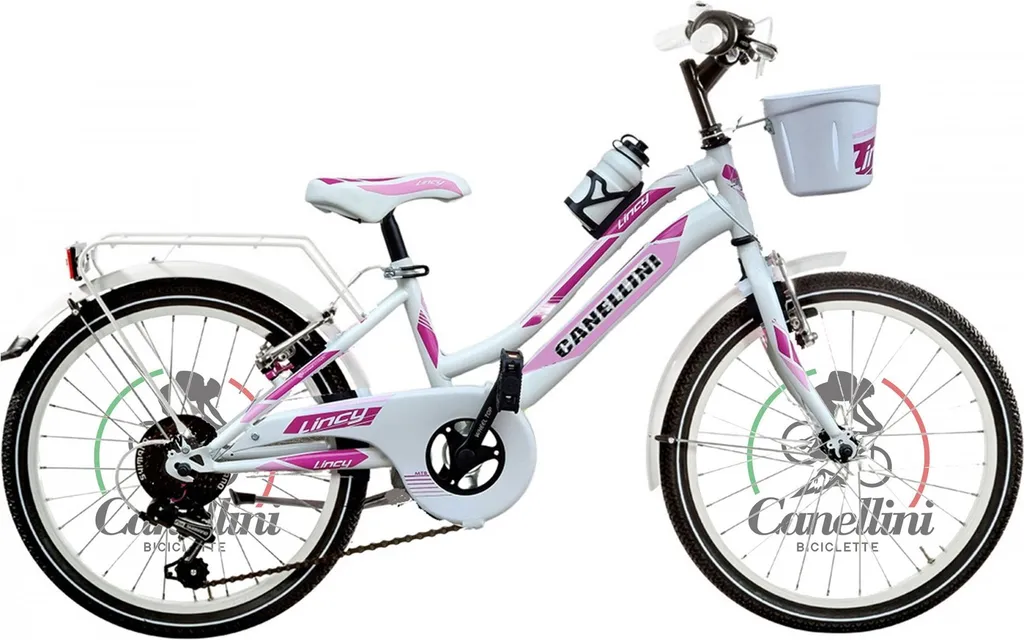 Vélo enfant Canellini LINCY 20" idéal pour balades et chemins MTB