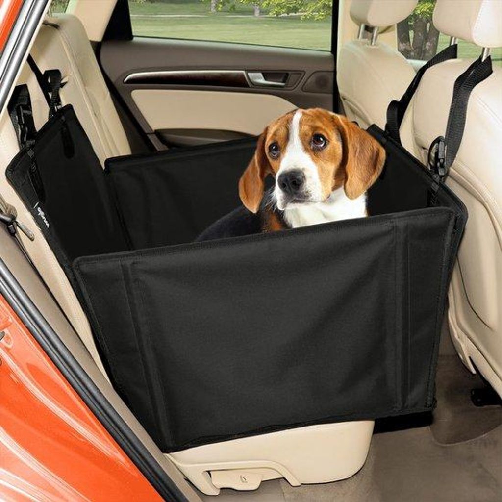 Hundesitz extra stabil für kleine Hunde schwarz Mittelgröße