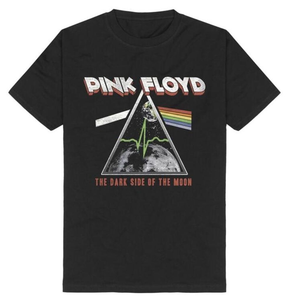 Pink Floyd T-Shirt Herren DSOTM Classic Prism schwarz L
