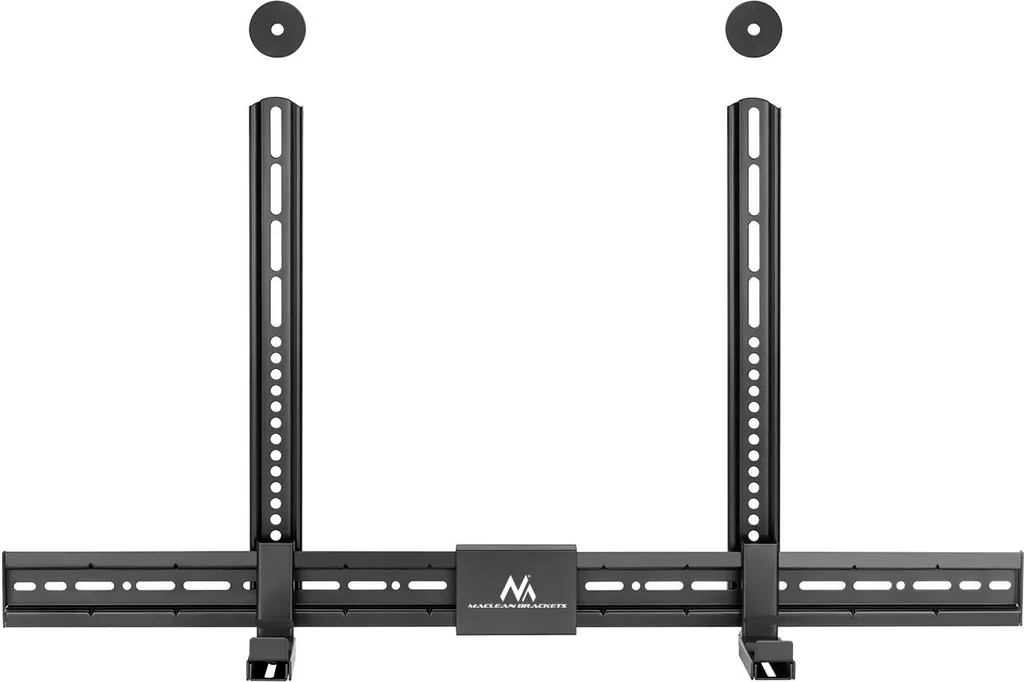 Support Enceinte Barre de Son Fixation VESA Réglable Maclean MC-465