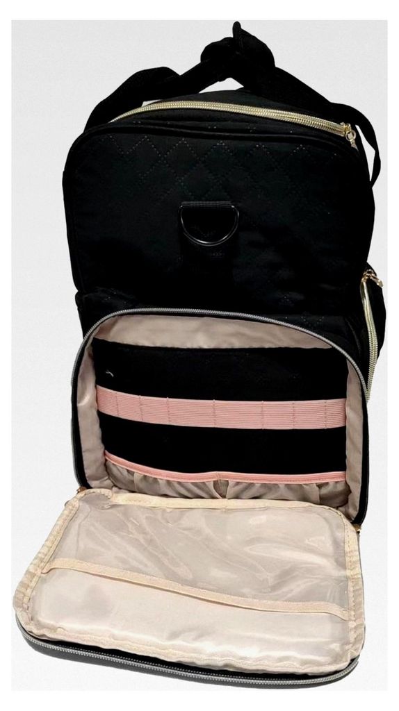 Nagellack-Aufbewahrungstasche, Reisetasche für Maniküre-Set, Organizer für 48 Flaschen, Tasche für Nagelzubehör