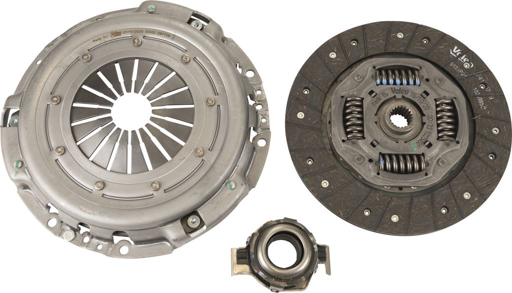Kupplungssatz Ø 230 mm 20 Zähne mit Ausrücklager VALEO für u.a. LANCIA THEMA