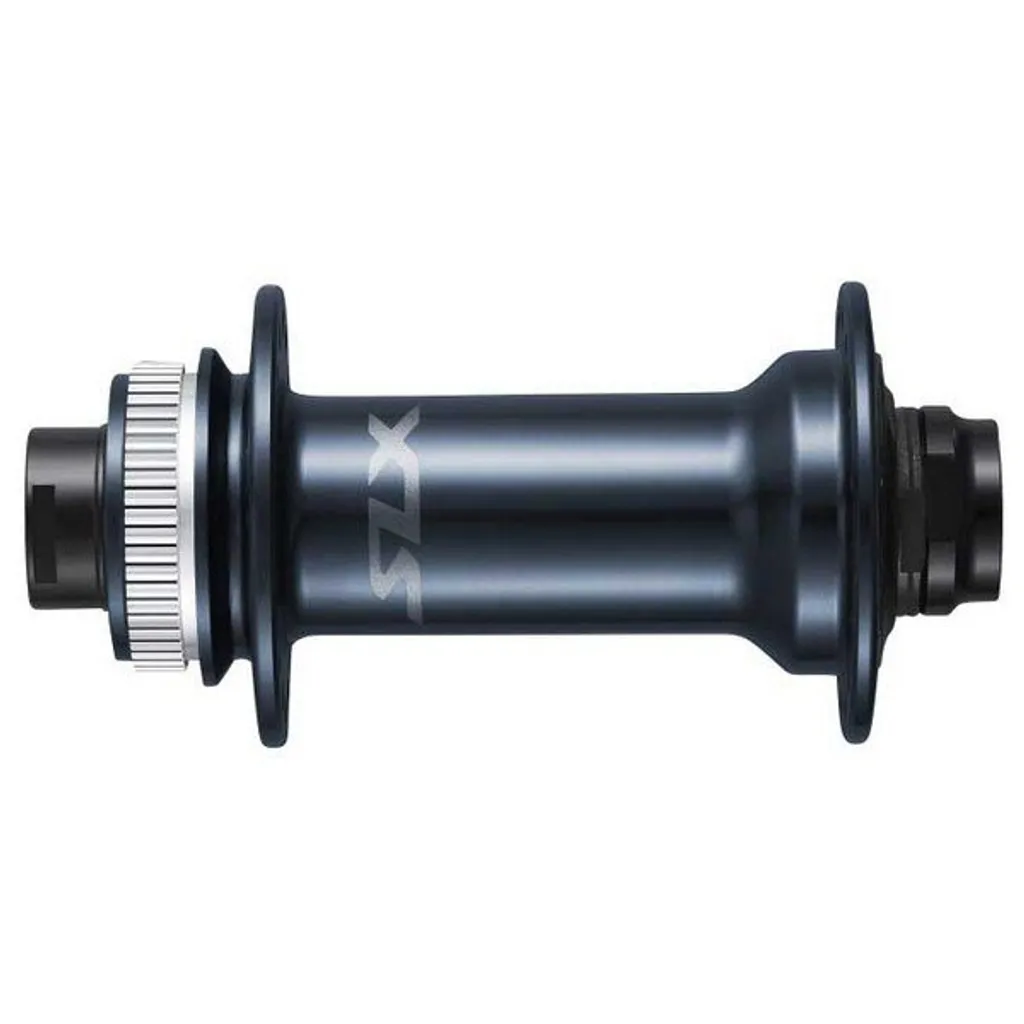 Moyeu Avant Shimano SLX M7110 Disc Center Lock Noir 28 Trous Axe 15mm
