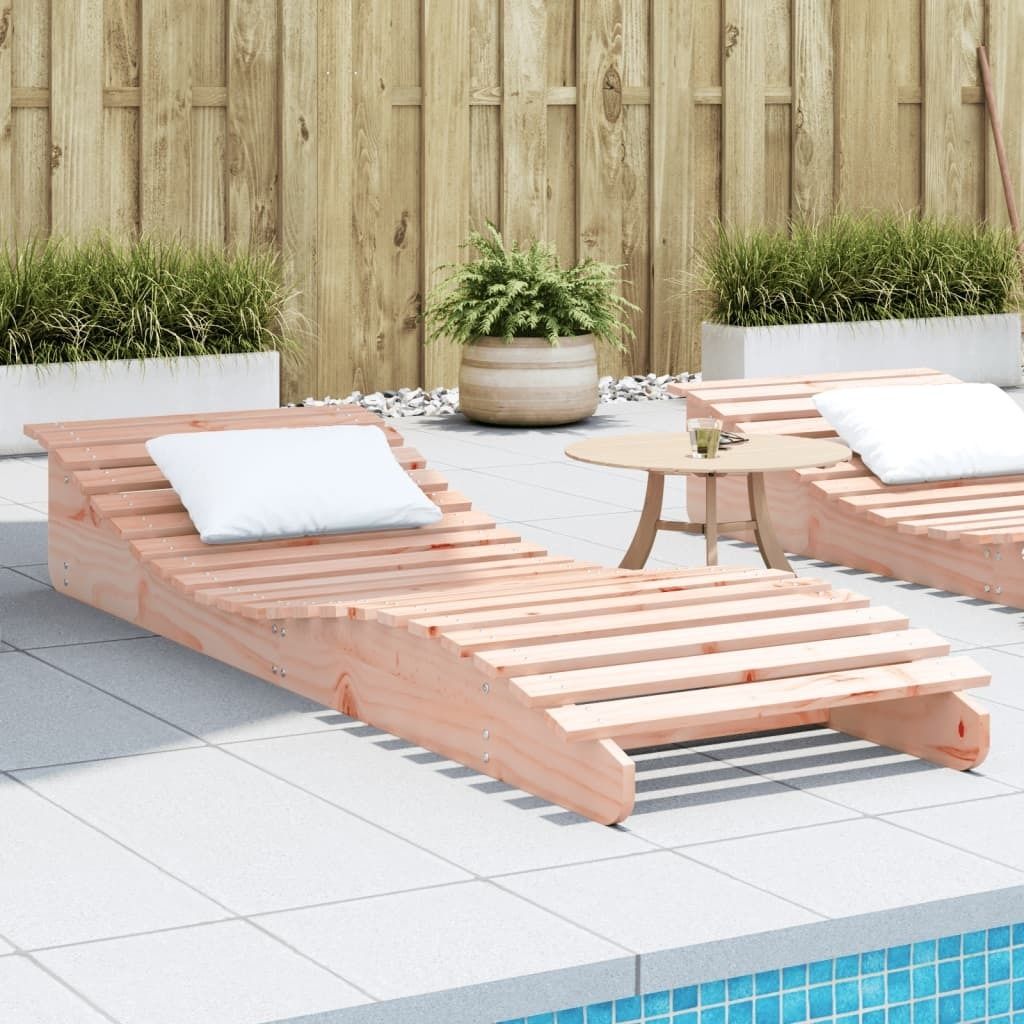 Sonnenliege 205x70x31,5 cm Massivholz Douglasie 832583