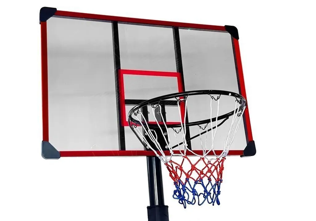 Panier de basket mobile avec hauteur ajustable 2m00-3m05 et base lestable
