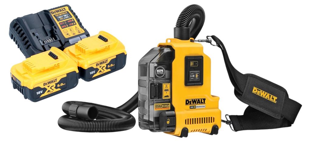 Akumulátorový univerzálny vysávač DeWalt DWH 161 P2 18 V Obrázok produktu 
