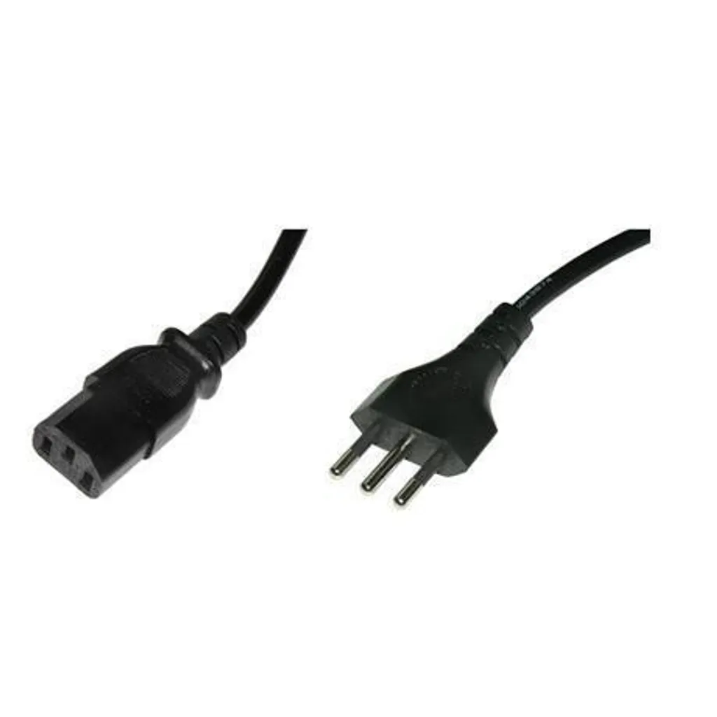Câble Nilox MG00700 Noir 2m Type L C13 pour réparer une Alimentation PC