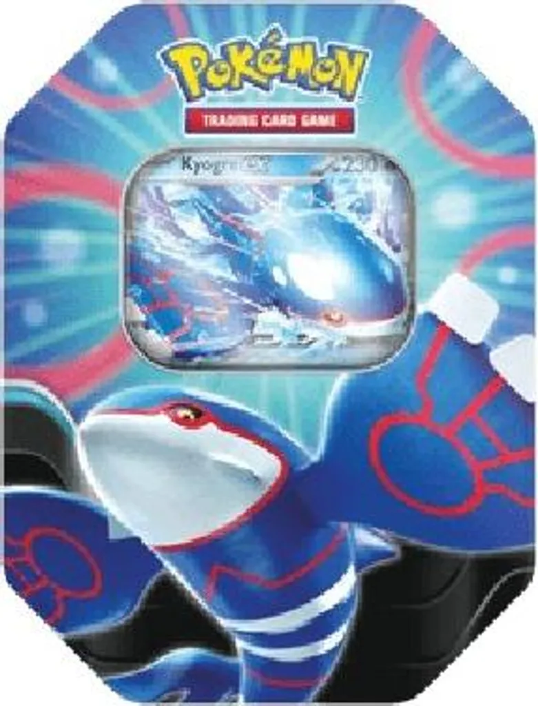 Pokemon Azure Legends Tin Kyogre ex : Coffret de Cartes à Collectionner