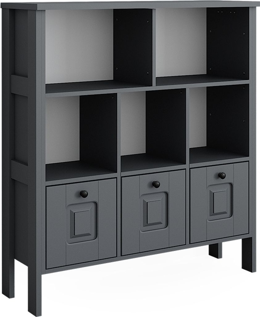 Dětská polička Vitalispa Ajaton Šedá 103.6 x 113.4 cm, Obrázek produktu 