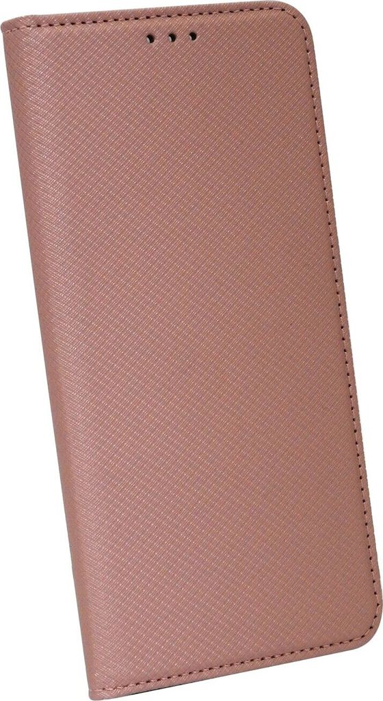 cofi1453 Buch Tasche "Smart" kompatibel mit SAMSUNG GALAXY A12 (A125F) Handy Hülle Etui Brieftasche Schutzhülle mit Standfunktion, Kartenfach Rose