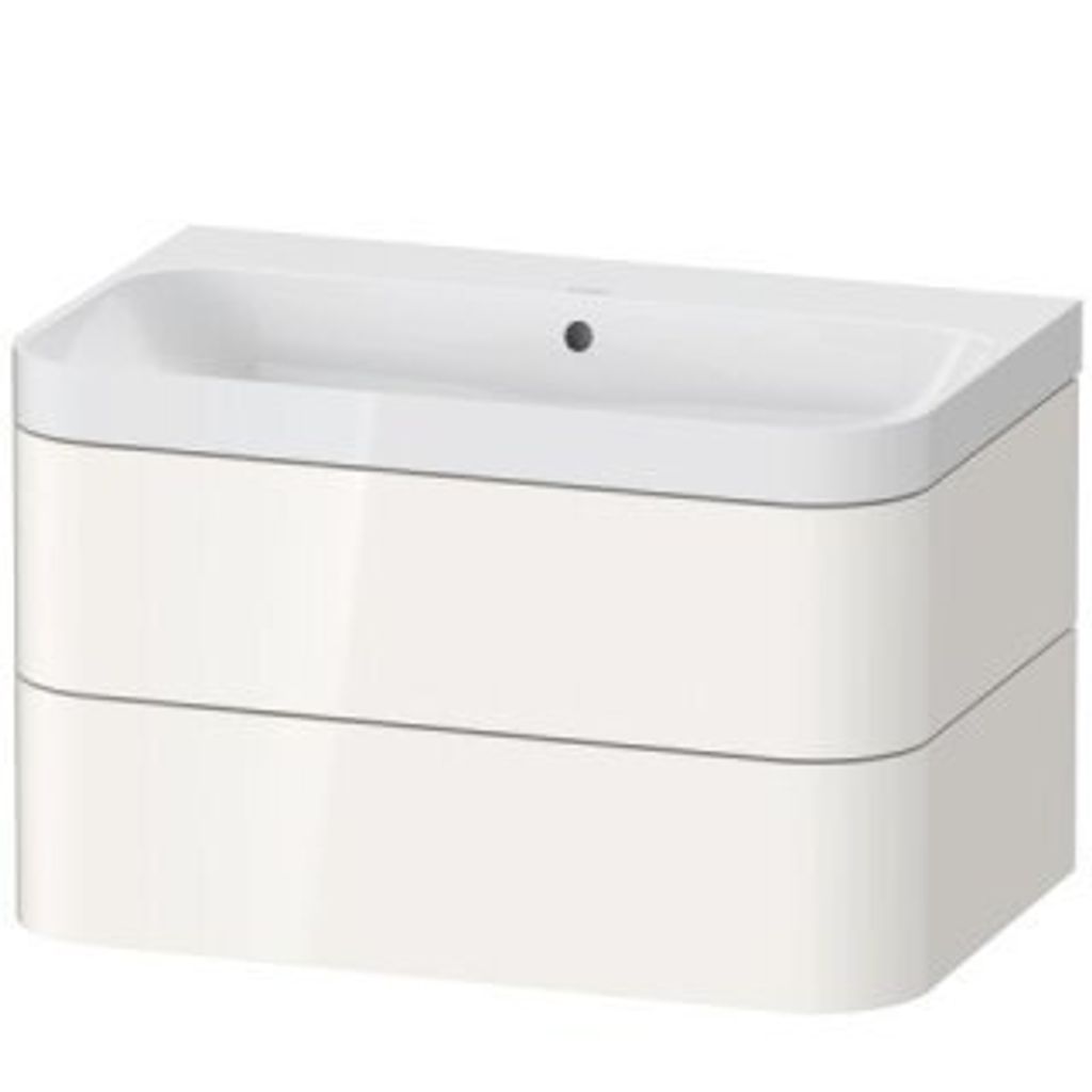 DURAVIT HP4347N2222 WTU m. Happy D.2 Plus, 2 SchK., ohne