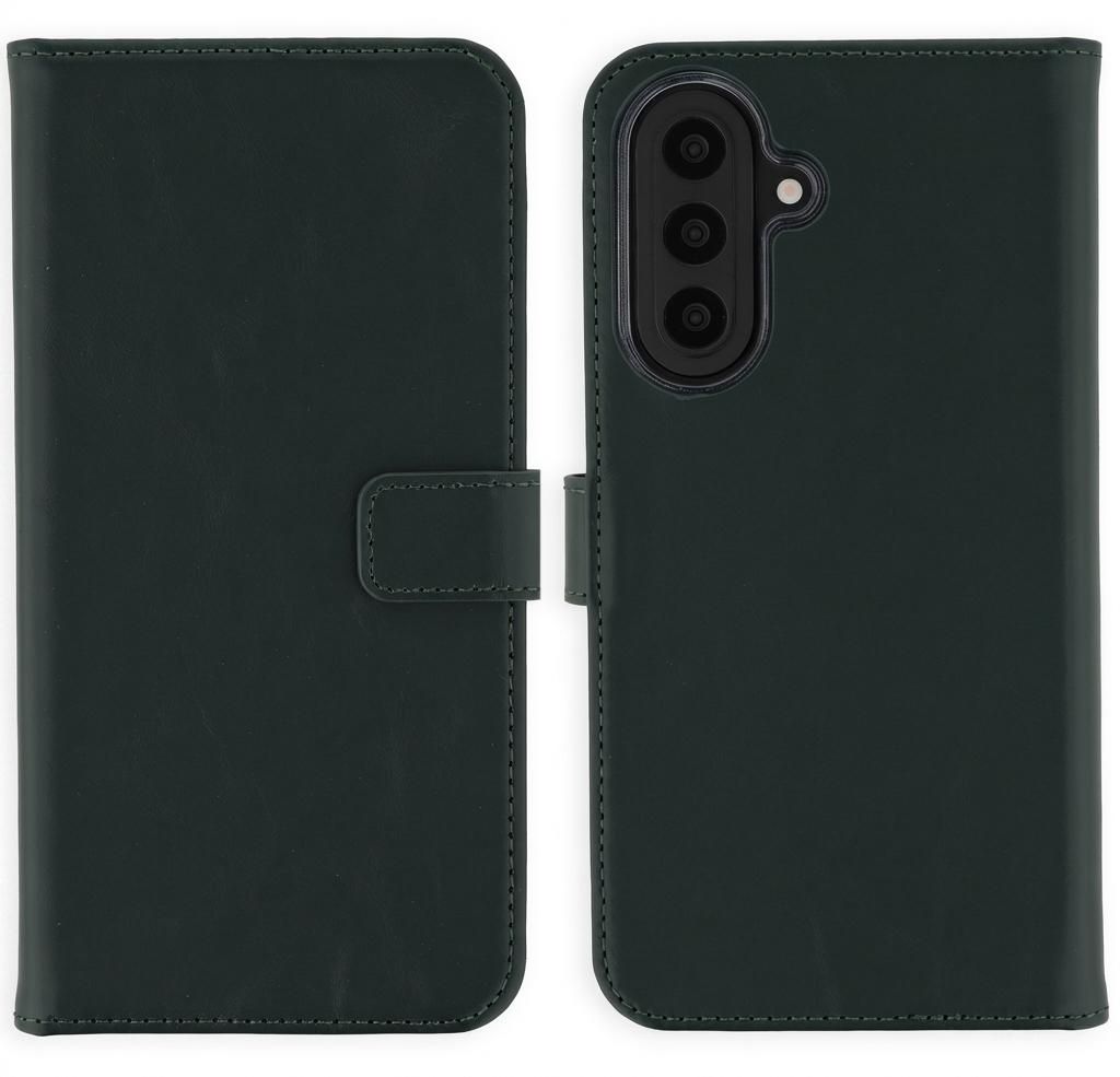 Funda de Cuero Auténtico tipo Libro para Samsung Galaxy A57 Imagen del producto  Imagen generada por IA