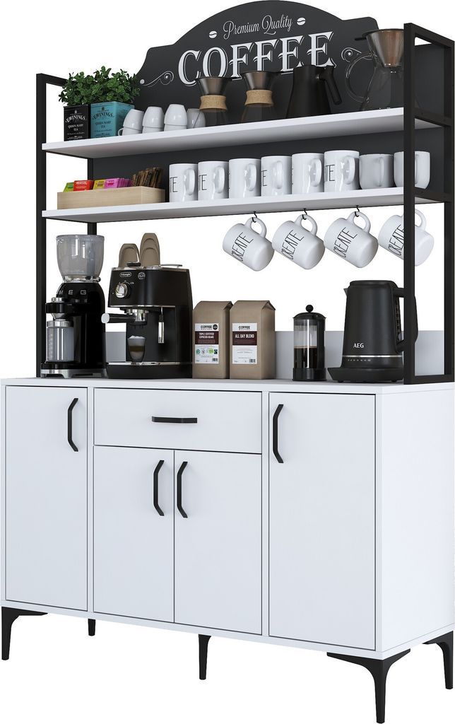 Skye Decor, JE130 - 2987, víceúčelová skříň, bílá, 100 % Obrázek produktu 11