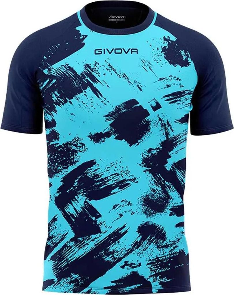 Givova Art Kurzarm-t-shirt Blau XL Herren Blau XL