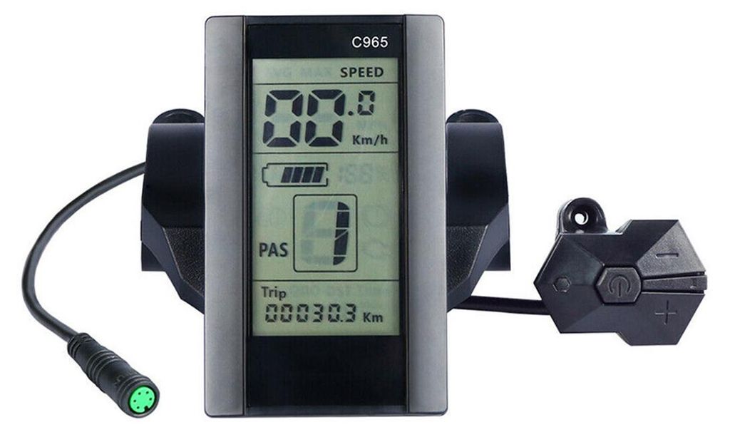 windmeile | Display C965, kompatibel zu Bafang BBS01 BBS02 Produktbild 